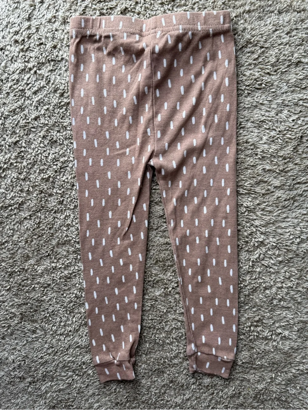 Chick Pea Pajamas Reindeer 2T Brown Cotton Pajama Set